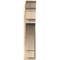 Ekena Millwork Merced Traditional Rough Sawn Outlooker, Douglas Fir, 8"W x 34"D x 38"H OUT08X34X38MRC01RDF - alternate 3